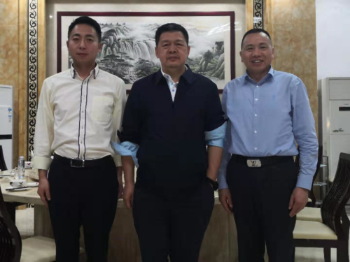 中紀委國際合作局郭松江局長、人民日報社馬海濤副總編親臨新望視察指導